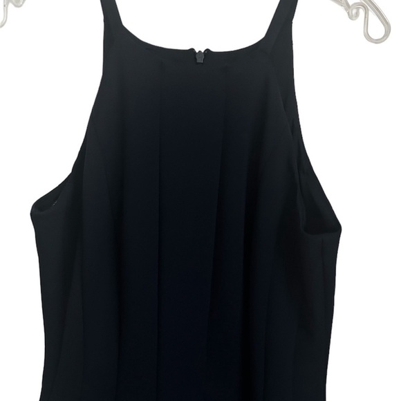 Vince Camuto Navy blue/pink Fit and Flare Navy Scuba dress size 10 - Picture 6 of 11